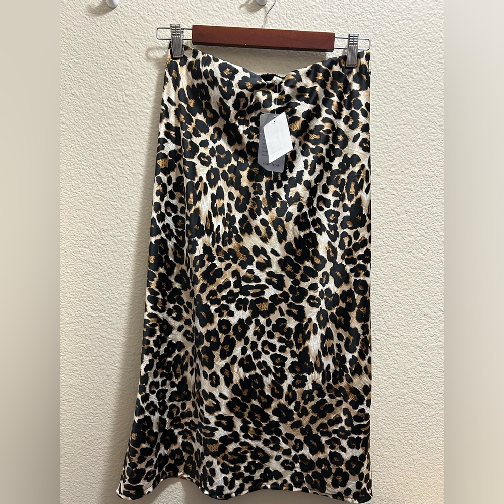 Cheetah Leopard Skirt